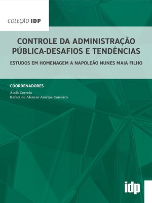 cover image of Controle da administração pública: desafios e tendências